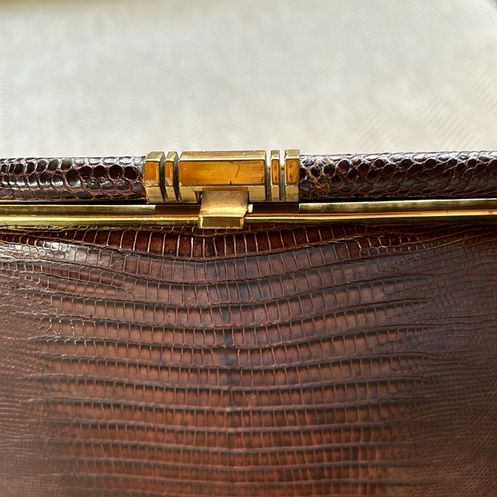 Vintage lizard bag - Picture 9 of 9